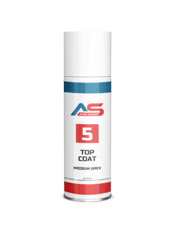 Plastic Repair Aerosol 5 - Medium Grey Top Coat (400ml)