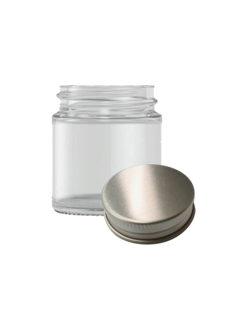 Empty Glass Jar & Lid (30ml)