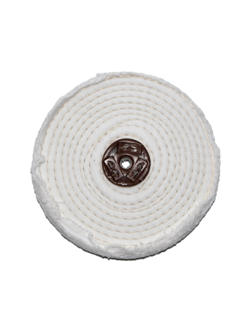 White Cotton Fine Polishing Mop (6" x 1")