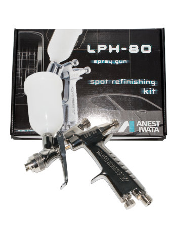 Iwata LPH80 Gravity Spray Gun (1.2mm with 70ml & 250ml cups)
