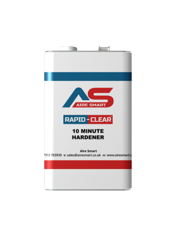 Rapid Clear Lacquer Kit with 5 Minute Bake Hardener (5L Clearcoat & 2.5L Hardener)
