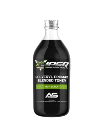 Viper Polycryl Promax Ultra (110) Black Blended Toner (200ml)