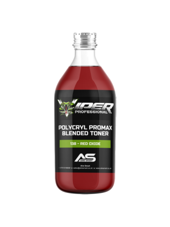Viper Polycryl Promax Ultra (138) Red Oxide Blended Toner (200ml)